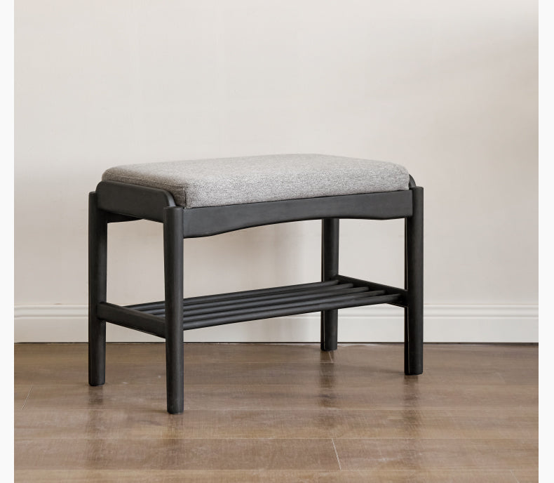 Oak Solid Wood Shoe Changing Bench