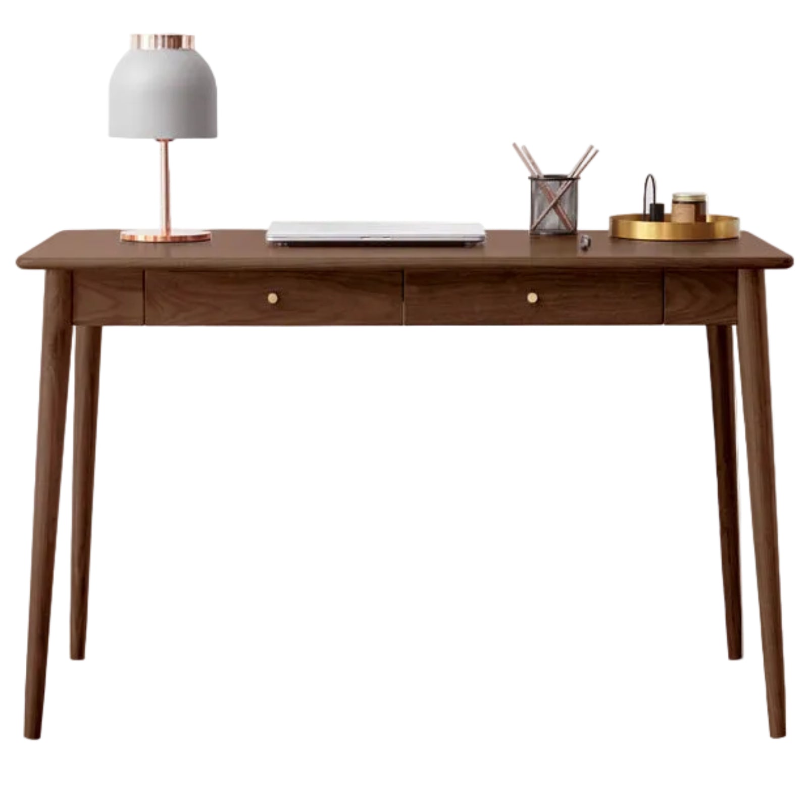 Solid Longan Hardwood, South American Walnut, Black Walnut Solid Wood Office Desk