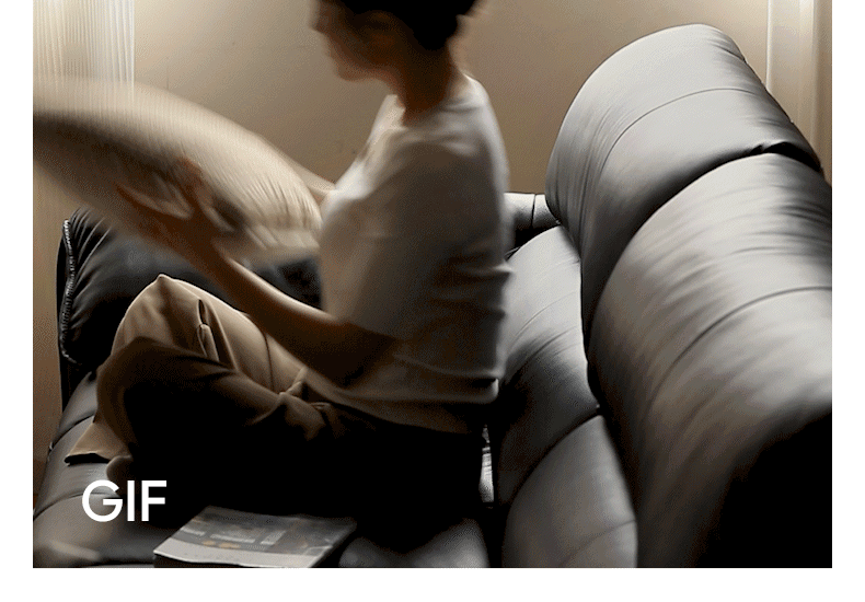 Leather First Layer Yellow Cowhide Piano Key Leather Sofa,