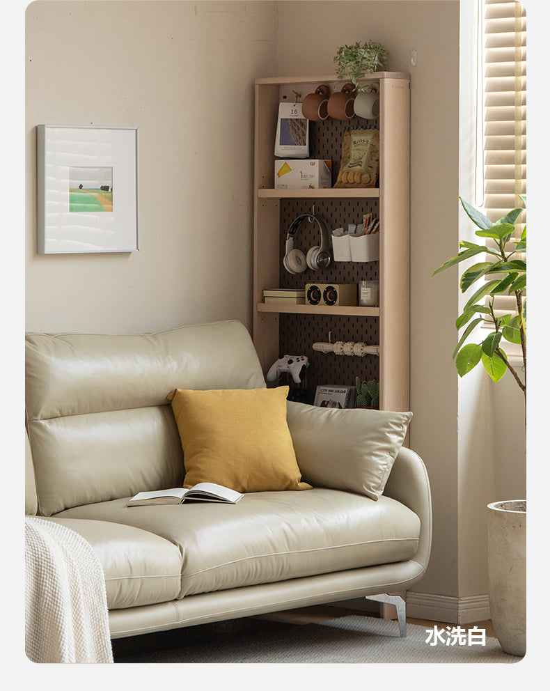 Oak Solid Wood Ultra-thin DIY Side Cabinet