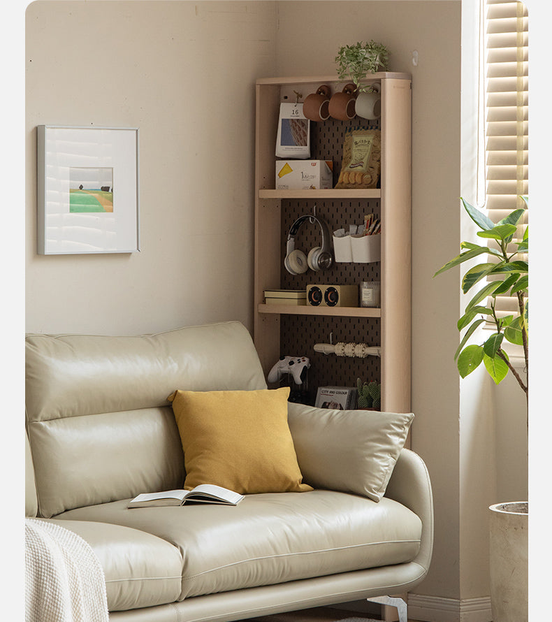 Oak Solid Wood Ultra-thin DIY Bookcase