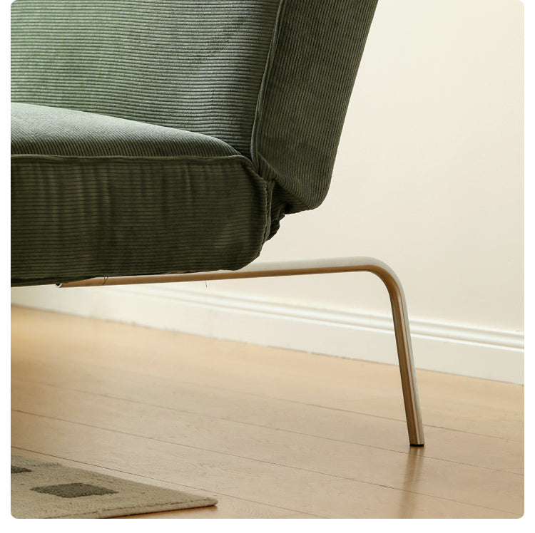 Retro Corduroy Sleeper Sofa.