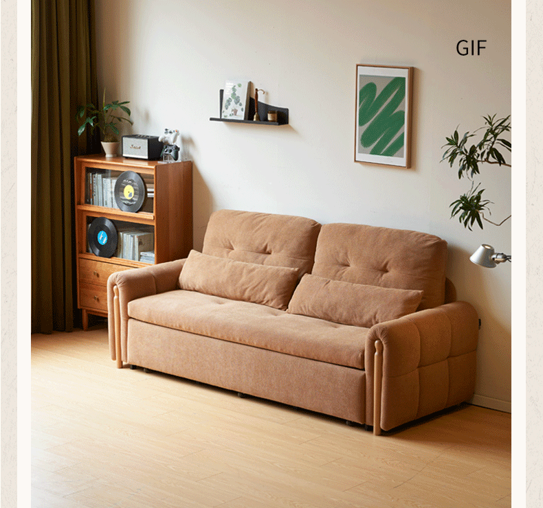 Fabric retractable Sofa Bed