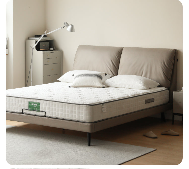 Technological Fabric Bed,Genuine Leather Bed