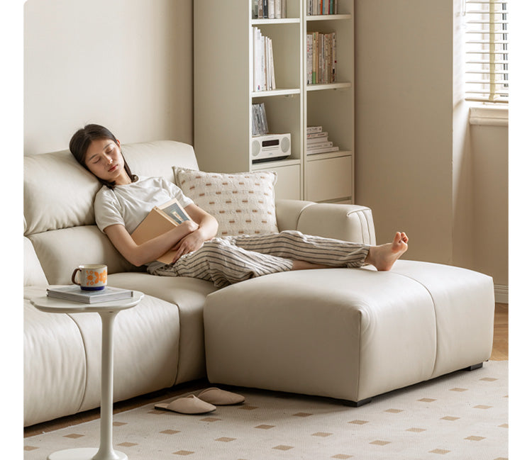 Goose Down, Doll Cotton Sofa Cream Style.