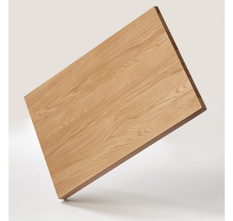 Oak Solid Wood Modern Nightstand.