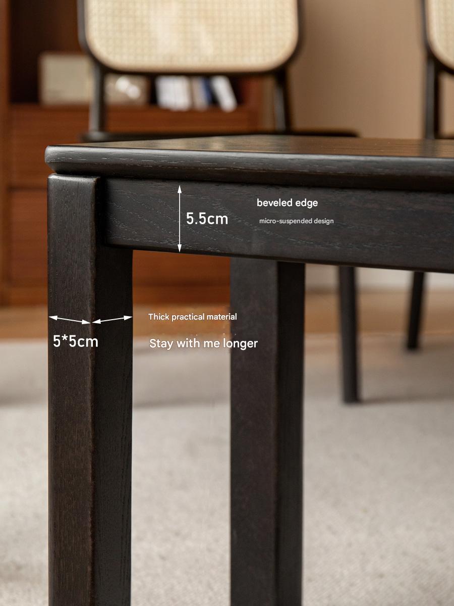 Oak Solid Wood American Modern Bench