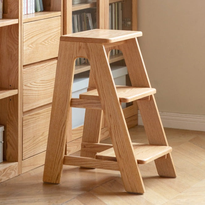 Oak Solid Wood Step Stool