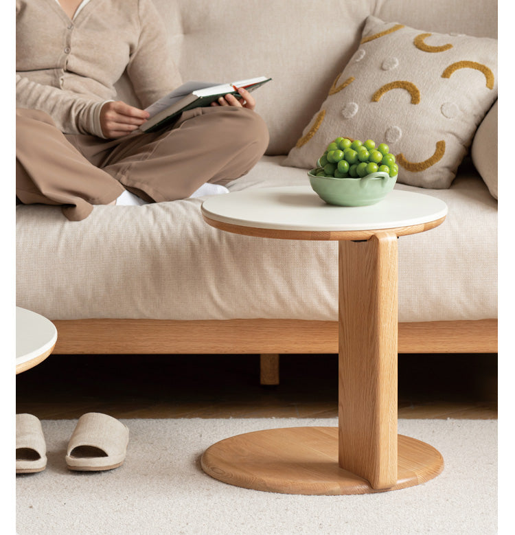 Oak, Ash, Poplar Solid Wood Slate Coffee Table