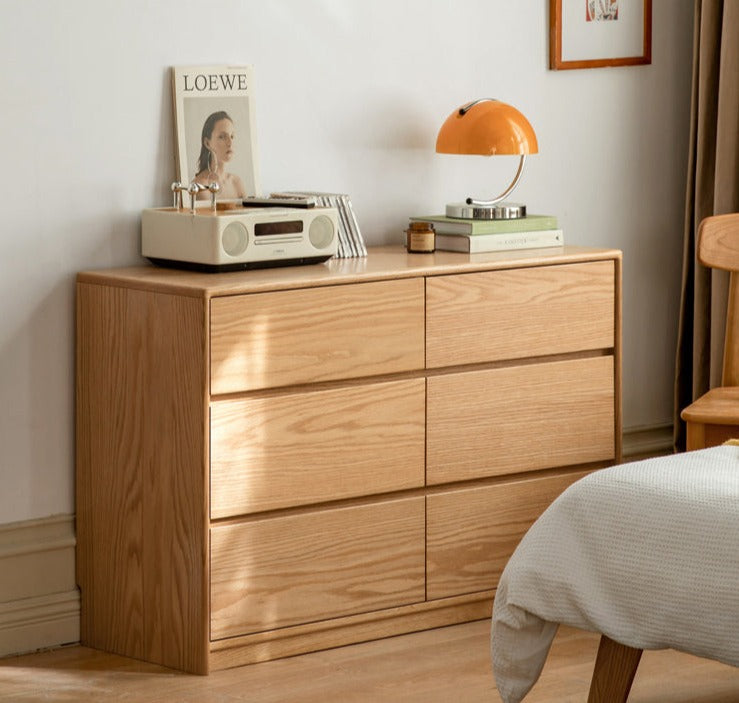 Oak, Black Walnut, Beech Solid Wood, Solid Rubberwood Storage Drawer