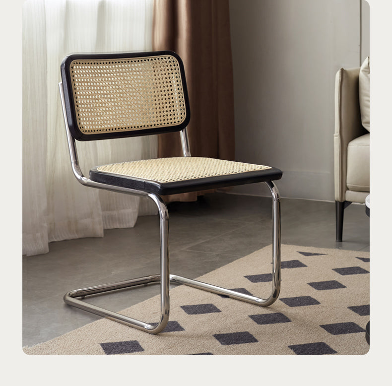 4 pcs Oak Solid Wood leather Soft Suspended Chair