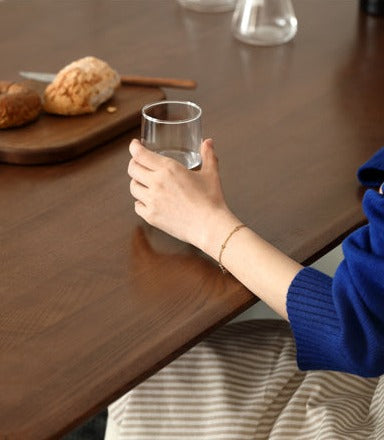 Ash, Oak Solid Wood Modern Dining Table