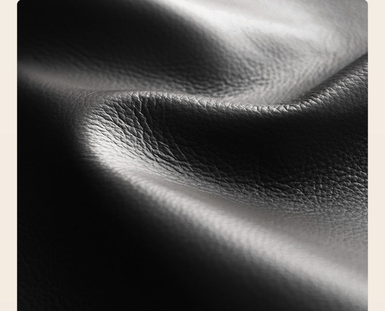 Genuine Leather Sofa Italian Top Layer Cowhide Down Sofa.