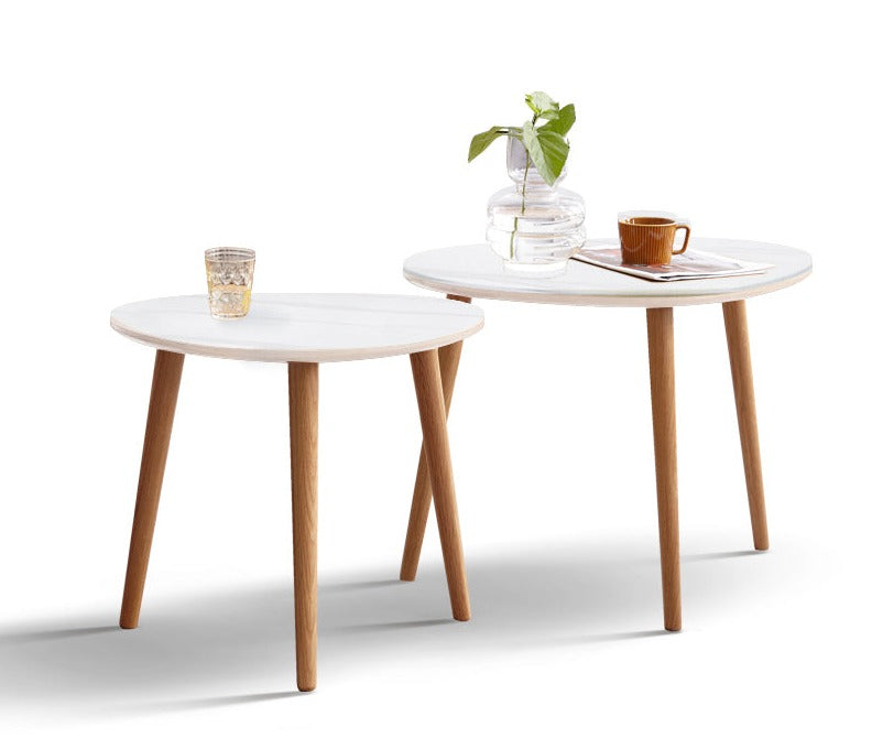 Oak Solid Wood Combination Shape Side Table