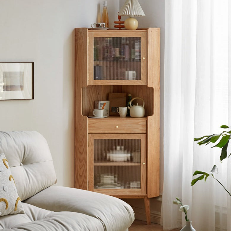 Corner hutch on sale living room