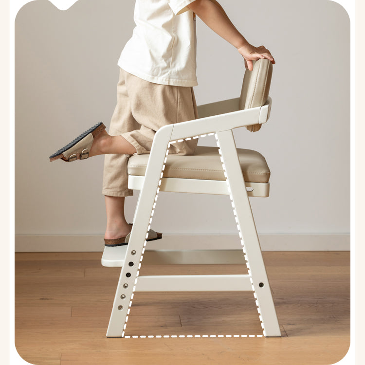 Birch Solid Wood Children's Cream Style Lift Chair.