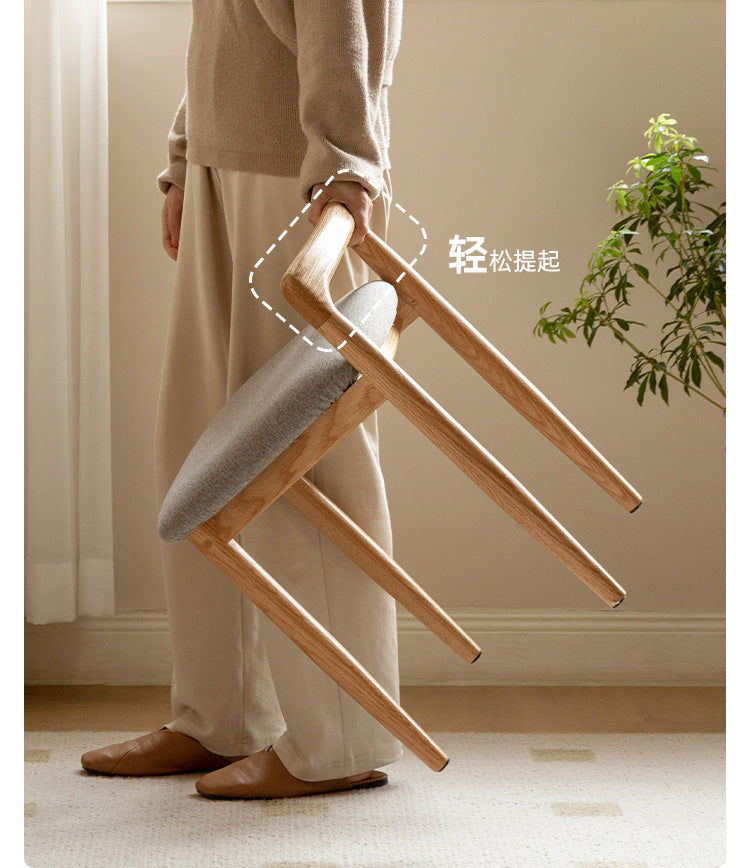 Makeup stool chair Solid wood