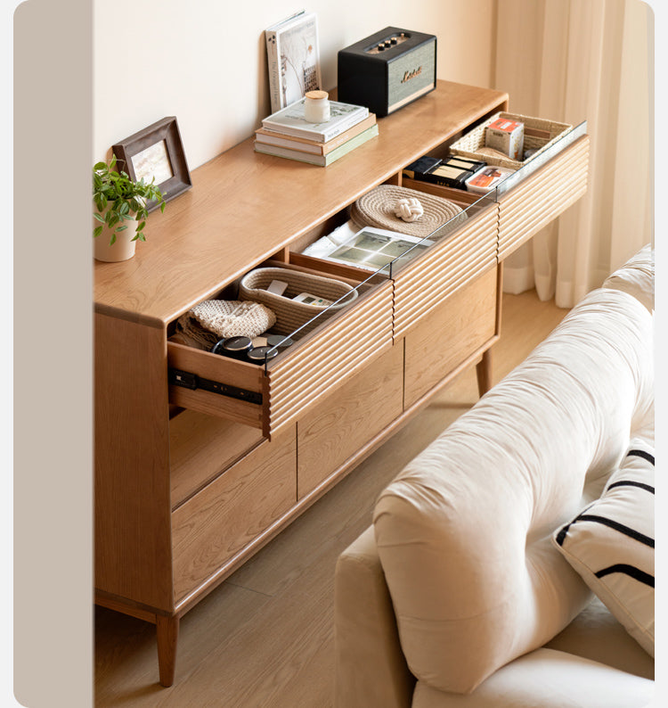 Cherry Solid Wood Chest Of Drawers