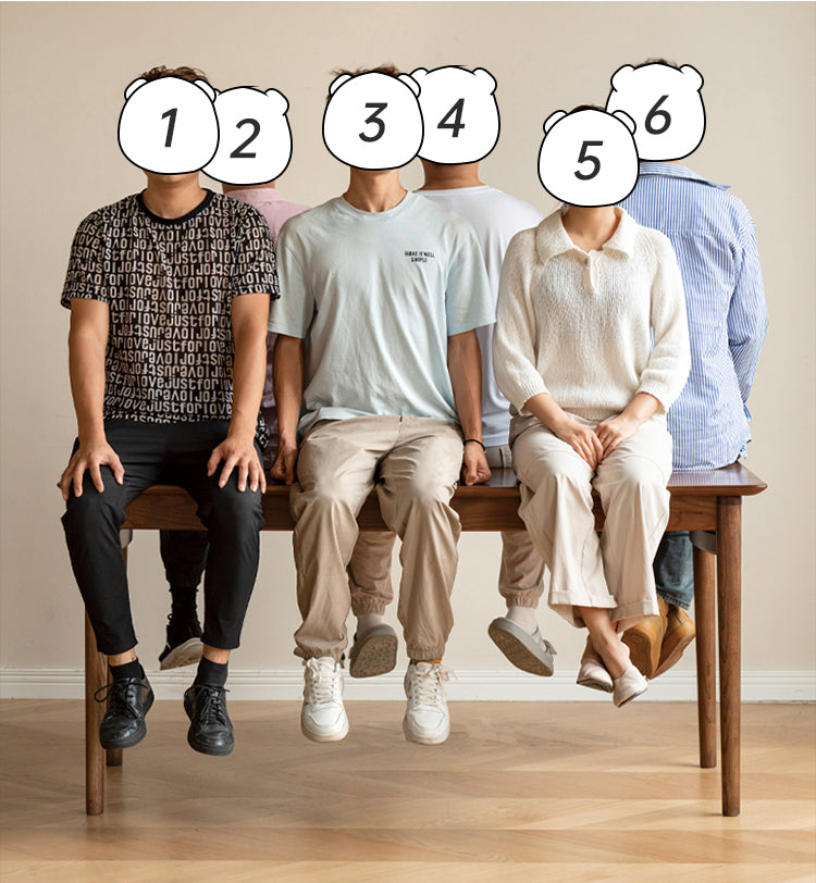 Ash Solid Wood Modern Tea Table