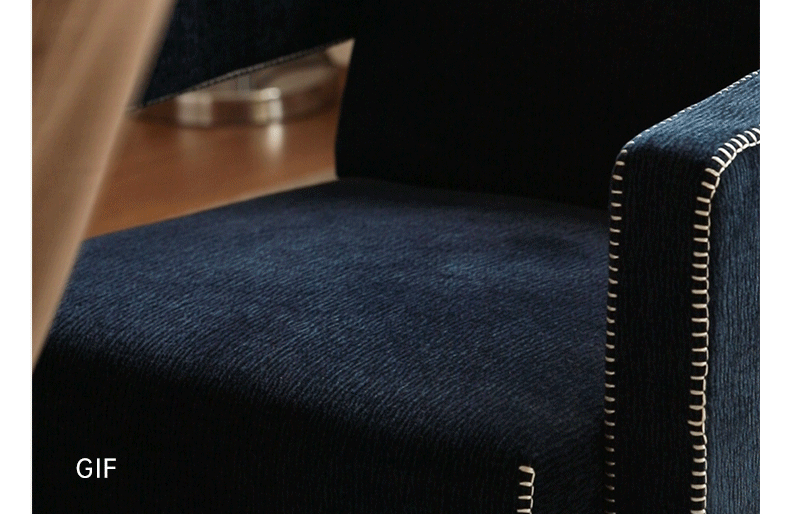 Italian-Inspired Sculptural Design Accent Chair, Modern Fabric Armchair