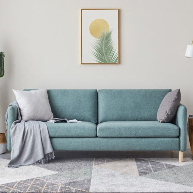 Fabric sofa simple modern.