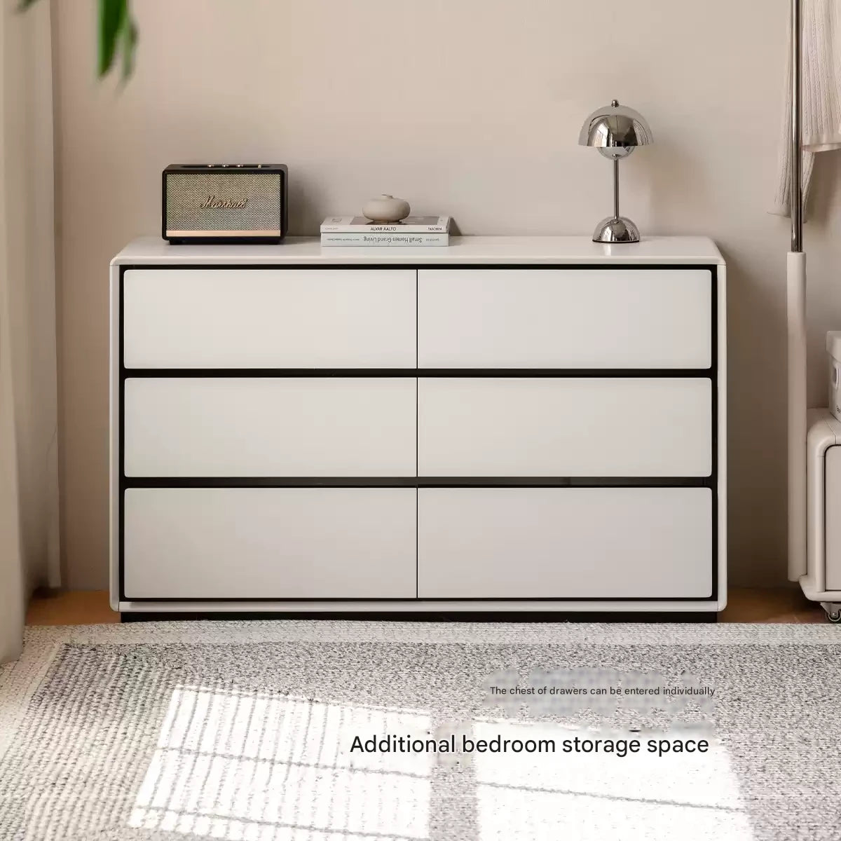 Solid Rubberwood Rotating Modern Dressing Table.