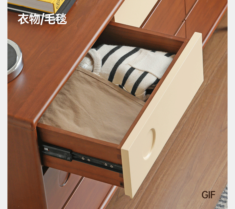 Tulipwood , Cherry Solid Wood Antique Style Drawer