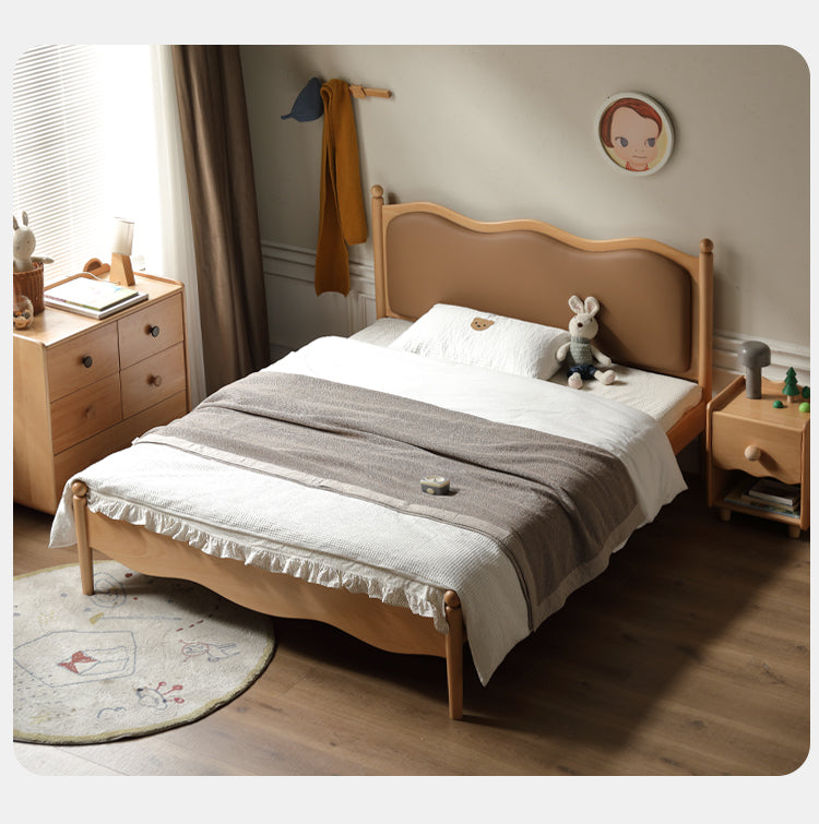 Oak, Beech solid wood children's bed girl princess bed ,boy bed<
