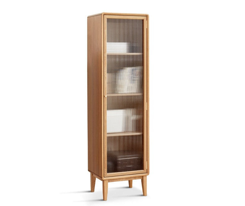 Side Cabinet ,small bookcase Oak solid wood"