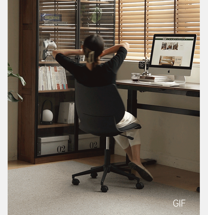 Fabric Adjustable And Casual Office Chair