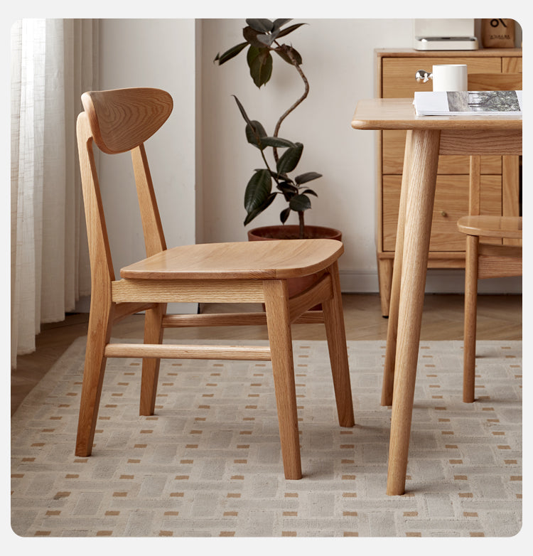 4 pcs set Ash, Oak, Beech Solid Wood - Dining Chair