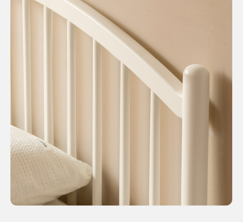 Beech, Poplar Solid Wood Bed