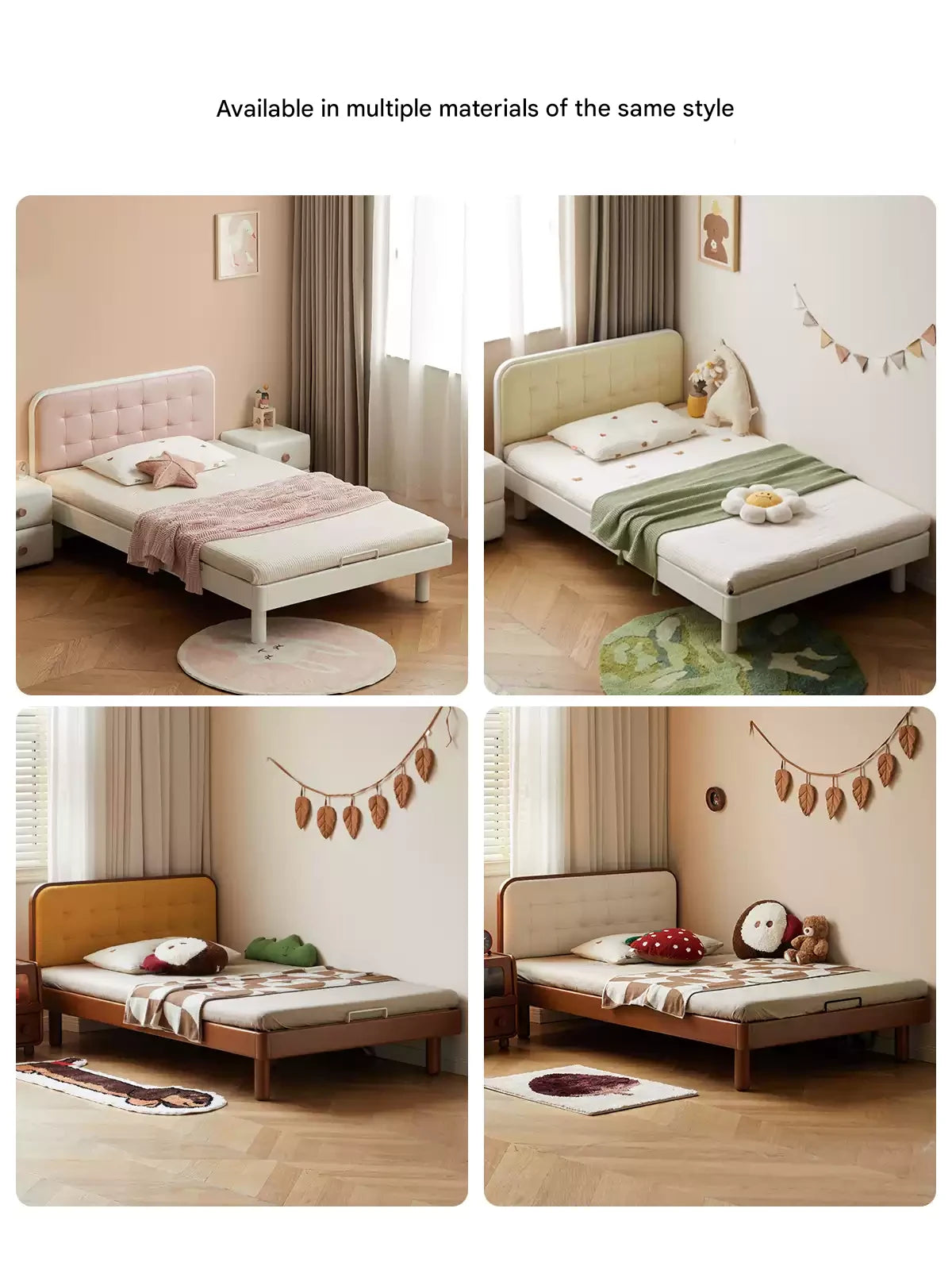 Beech Solid Wood Children's Soft Bed