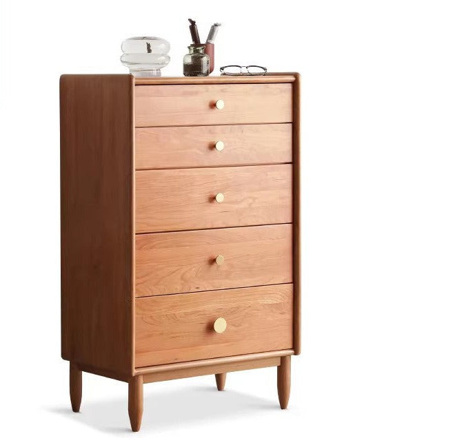 Cherry Solid Wood Chest Of Drawers
