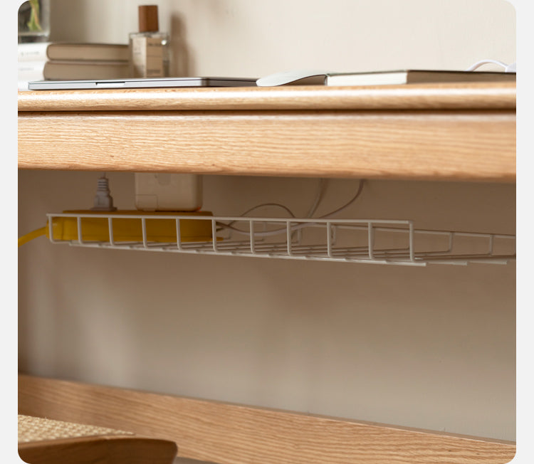 Oak, Poplar, Beech Solid Wood Long Narrow Desk