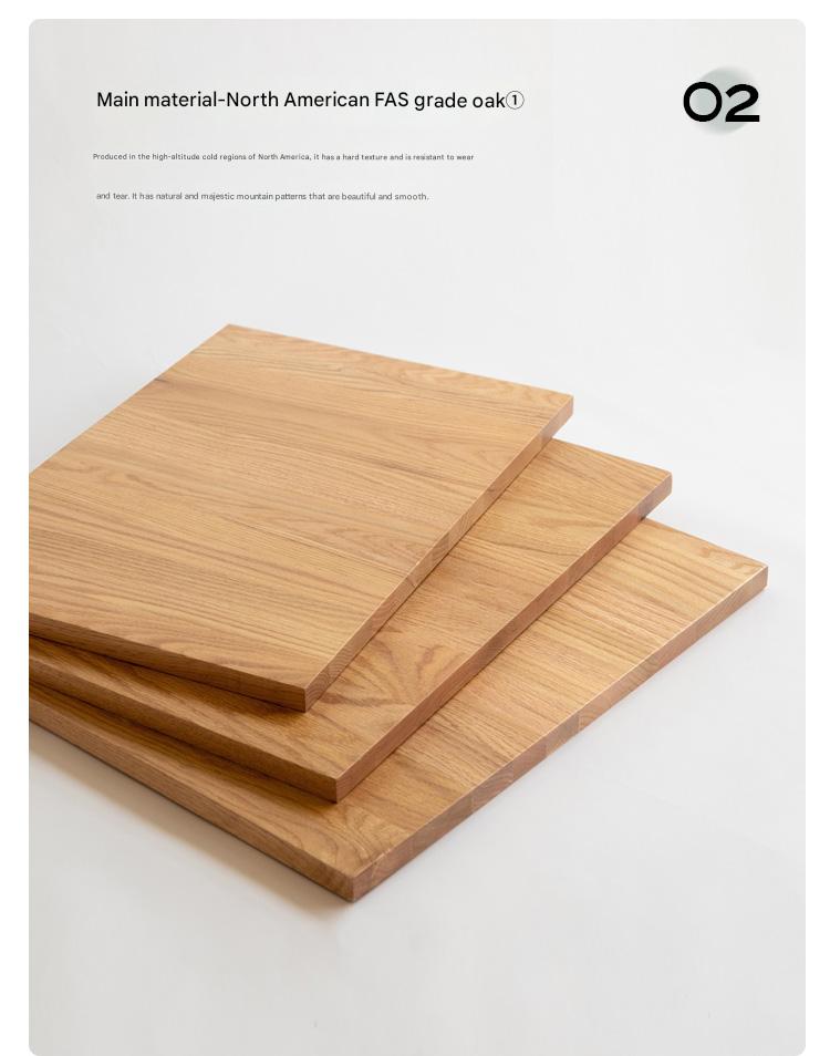 Oak Solid Wood Seattle Wide Chest of Drawers