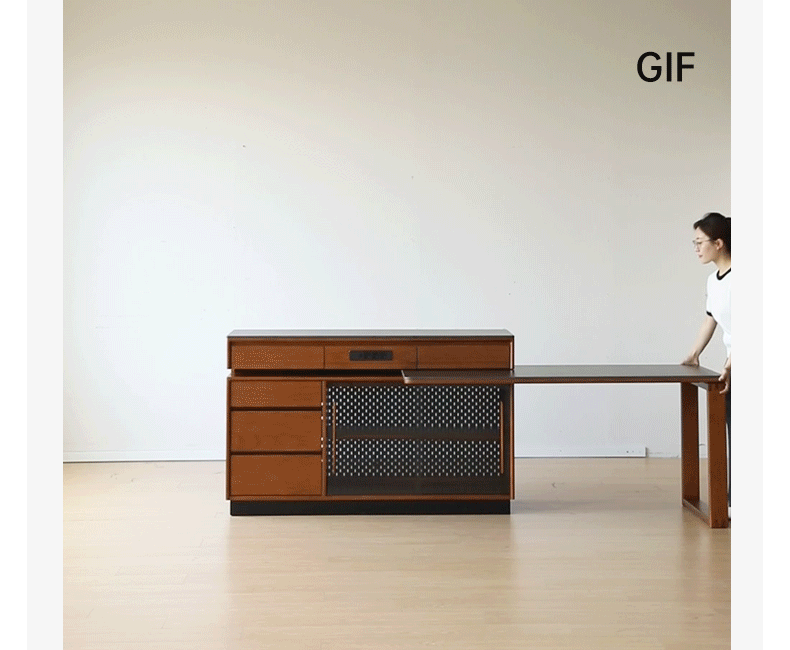 Tulipwood Solid Wood Island Table, Dining Table, Dining Sideboard, Buffet