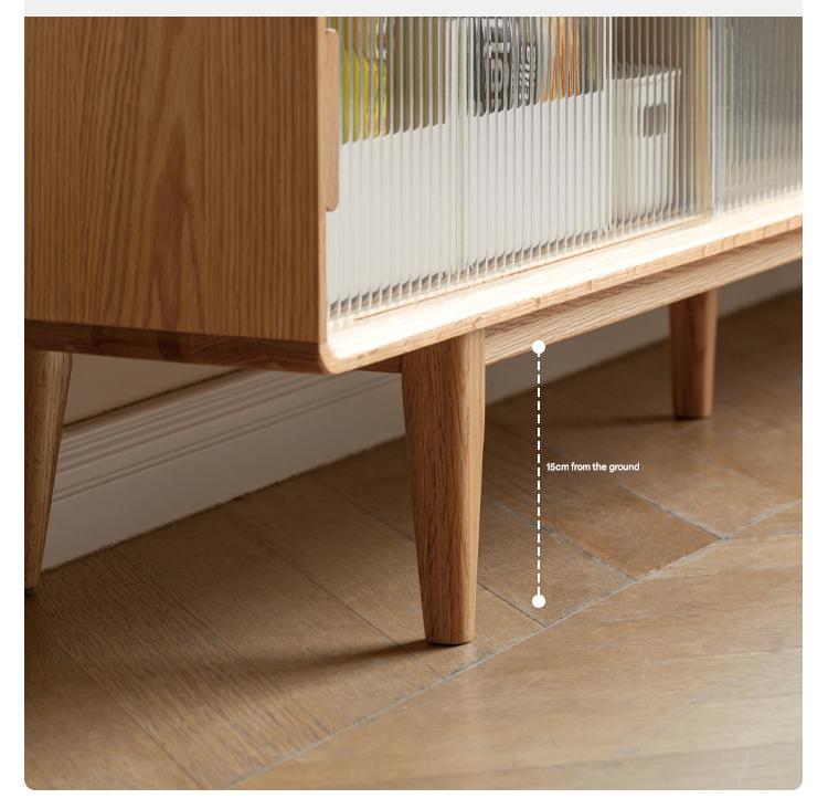 Oak Solid Wood TV Stand