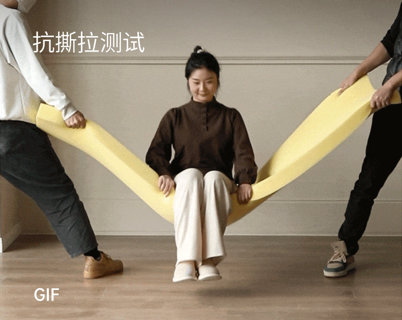 Fabric Straight Sofa Wabi Sabi Style,