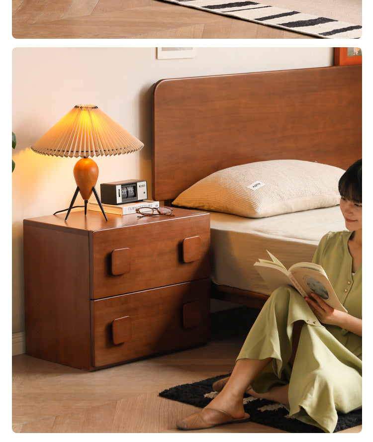 Poplar, Black Walnut, Ash, Cherry, Oak Solid Wood Retro Module Combination TV Cabinet.