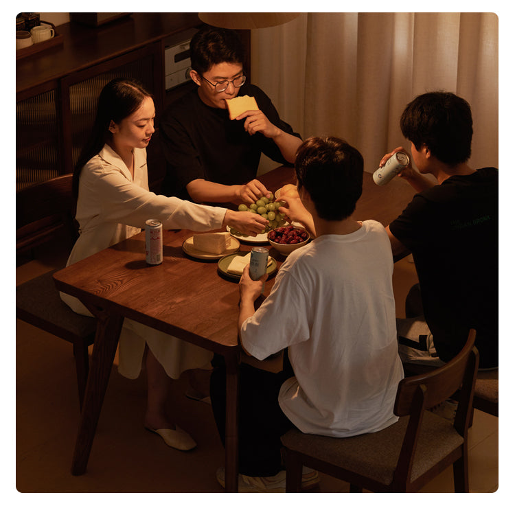 Ash Solid Wood Rectangular Dining Table