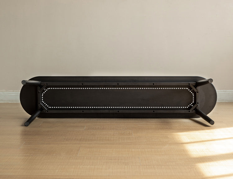 Oak Solid Wood Long Vintage Bench