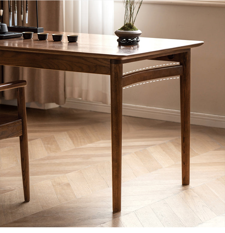 Ash Solid Wood Modern Tea Table