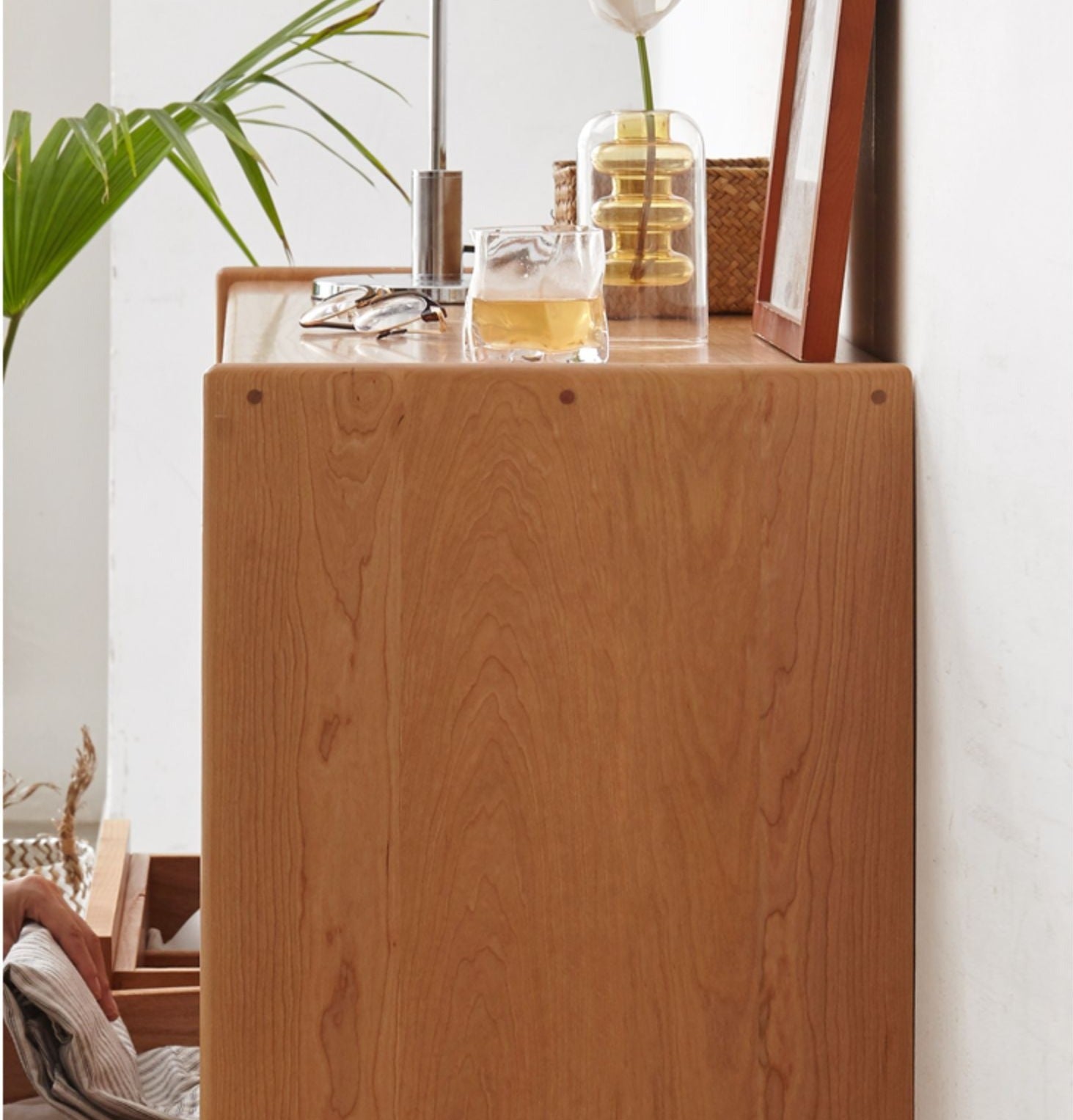 Cherry Solid Wood Chest Of Drawers