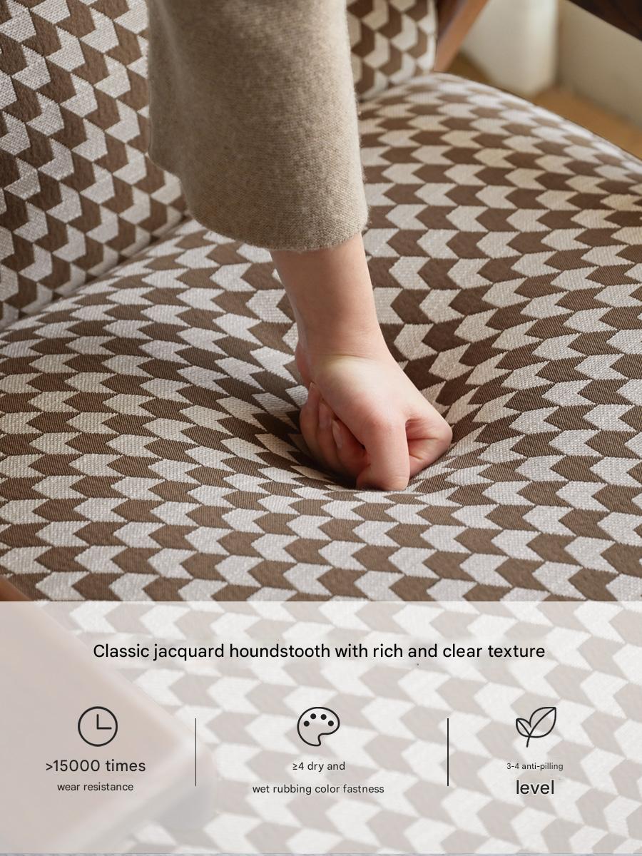 Oak Solid Wood Retro Armchair