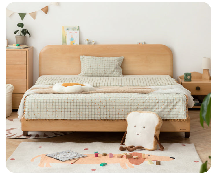 Beech ,Oak solid wood children's bed<