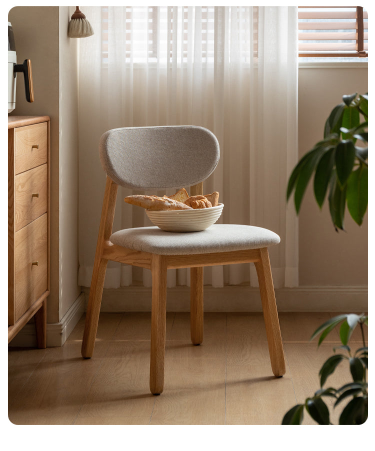 Black Walnut, Ash, Oak Solid Wood Dining Chair 4 Pcs Set