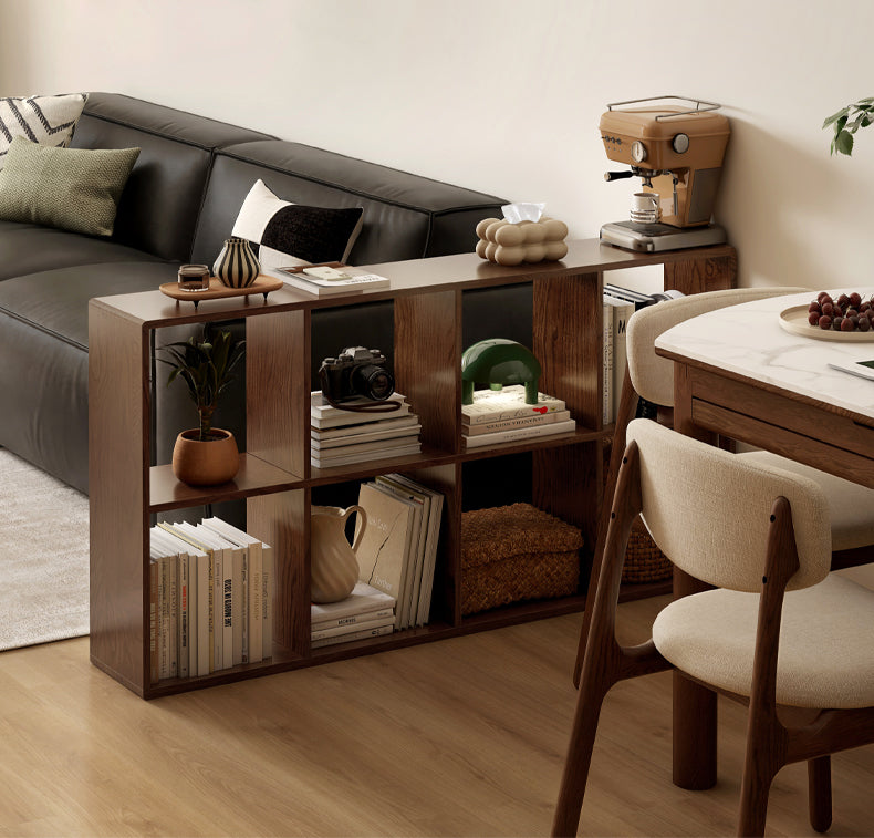 Oak, Beech Solid Wood Free Combination Bookshelf