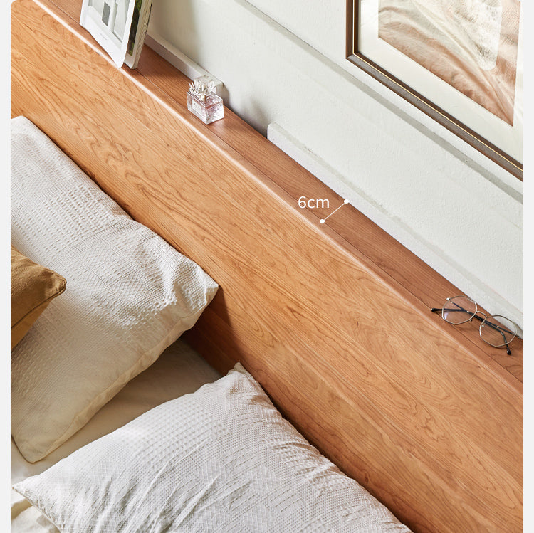 Oak, Black Walnut, Сherry Wood Bed