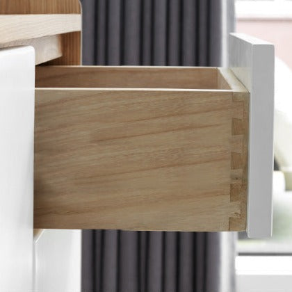 Ash solid wood shoe cabinet"